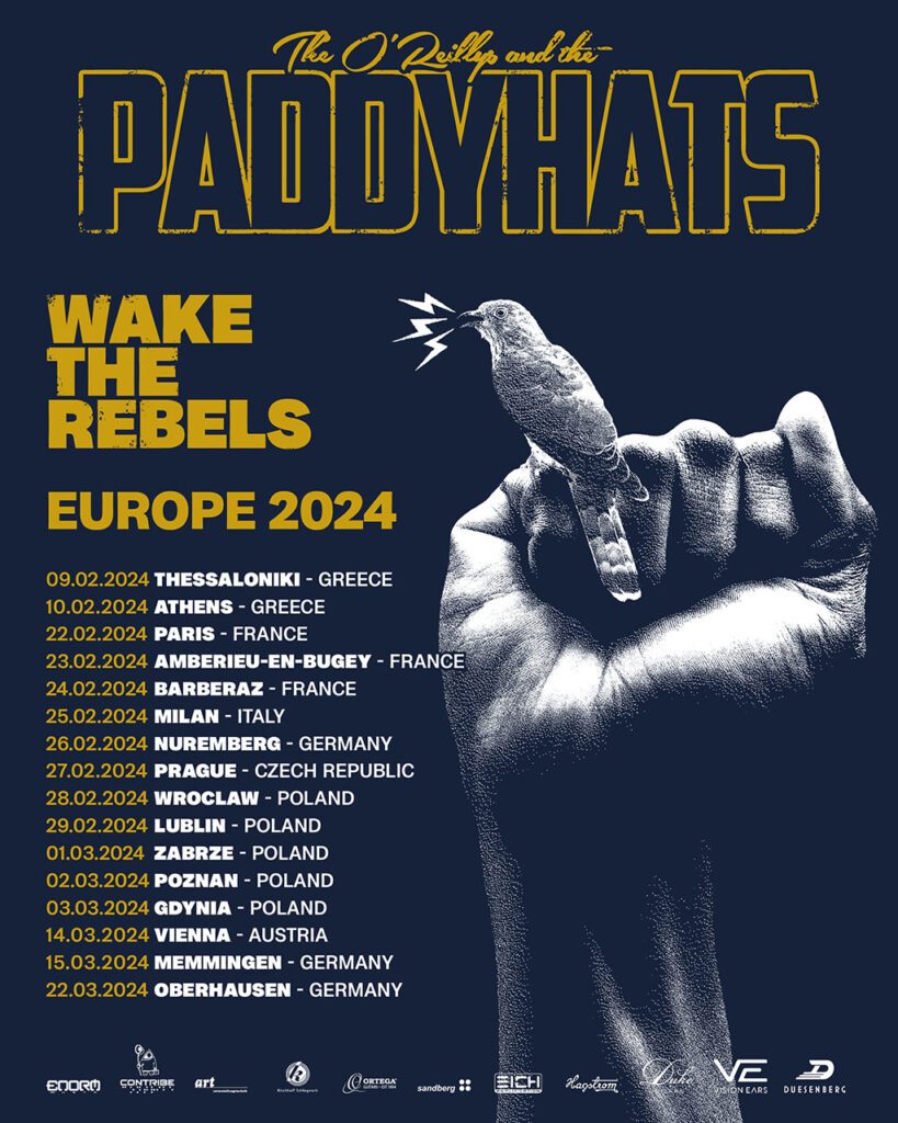 Probuďte rebely - 2024 WTR Europe Tourplakat 4zu5 final web