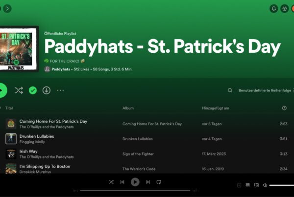 St. Patrick's Day Playlist Paddyhats