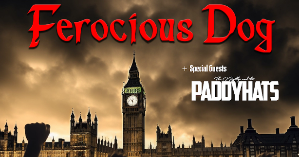 Paddyhats live in UK – Special Guest bei Ferocious Dog