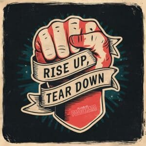 Sta op, Nieuwe single “Rise up, tear down” nu overal verkrijgbaar